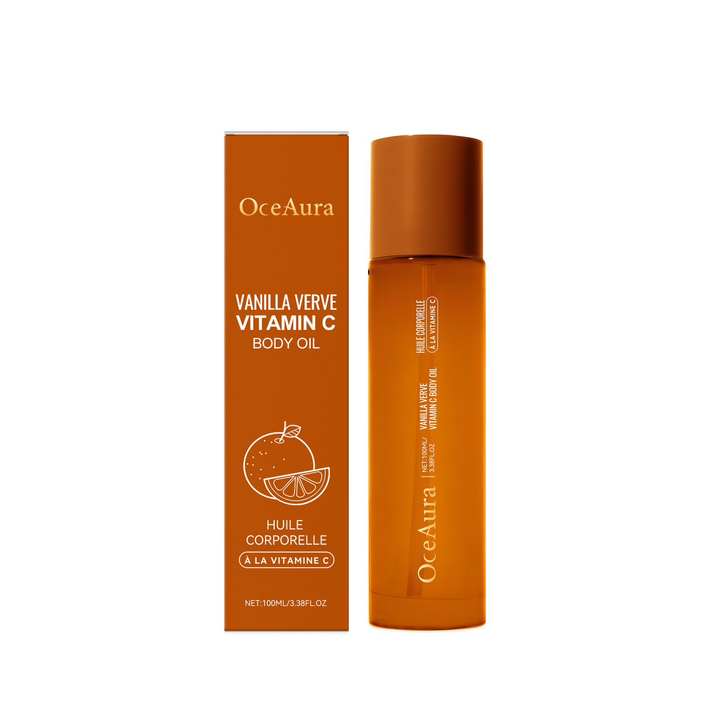 Vitamin C Body Softening Oil - Hydrating Brightening Formula, 100ml