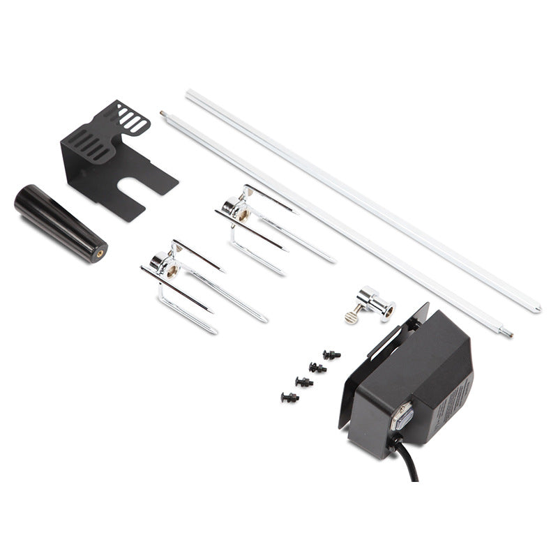 Electric BBQ Tool Set with Stainless Steel Skewers - Multiple Voltages