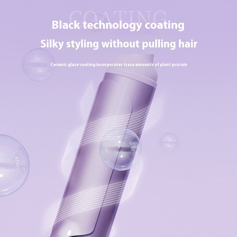 Negative Ion Water Ripple Wool Roll Clamp for Hair Curling - Multiple Power Options