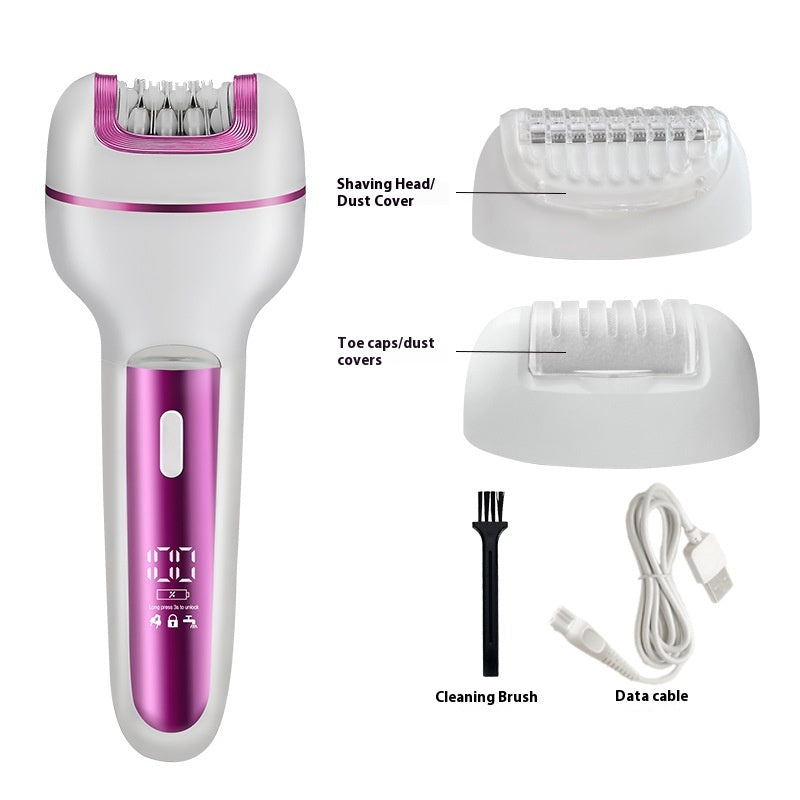 Electric Lady Shaver, 3-in-1 Hair Removal - Pink