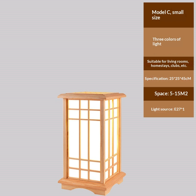 Chinese-Style Bamboo Lamp for Living Room Home Decor