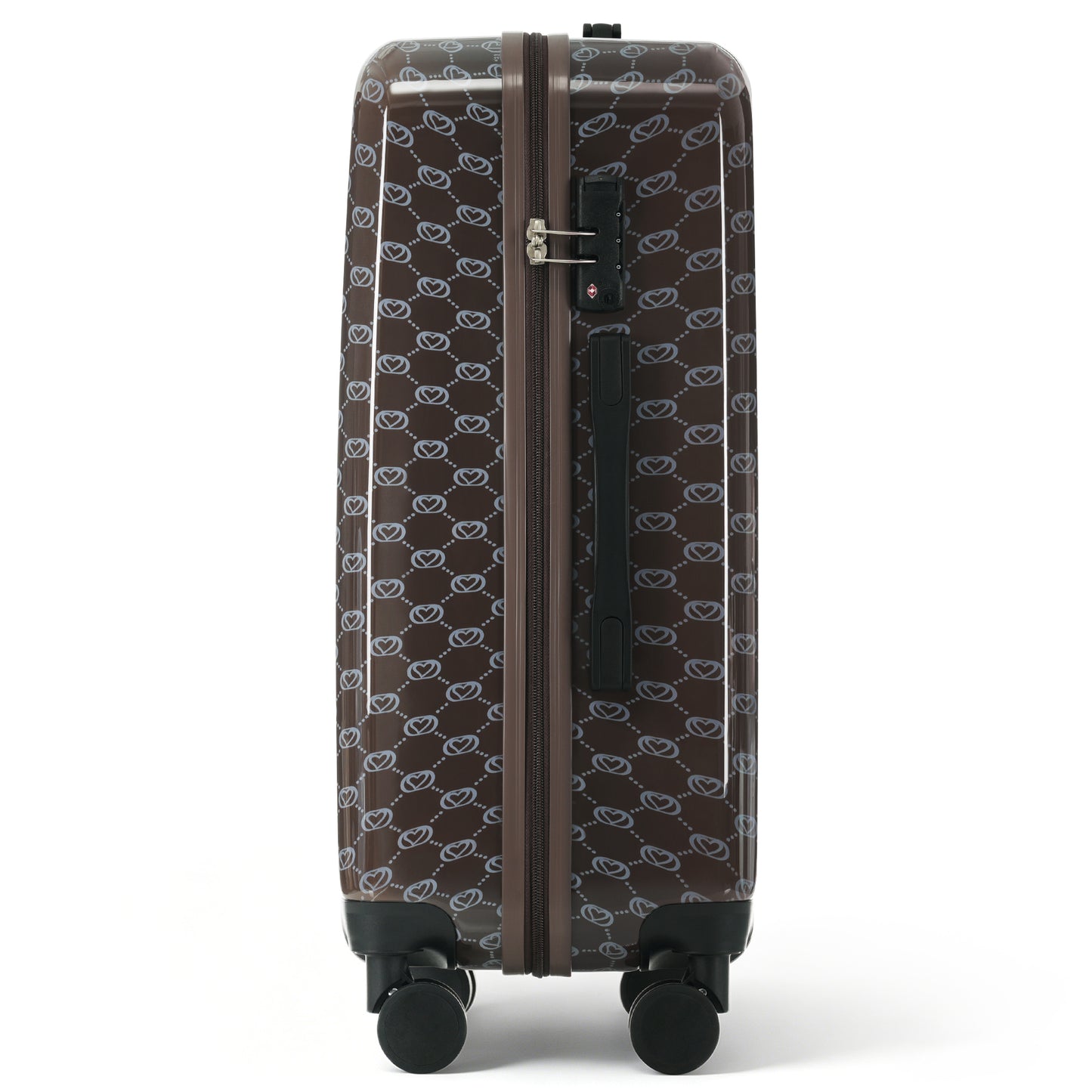 5-Piece Hardside Luggage Set with TSA Lock - Brown
