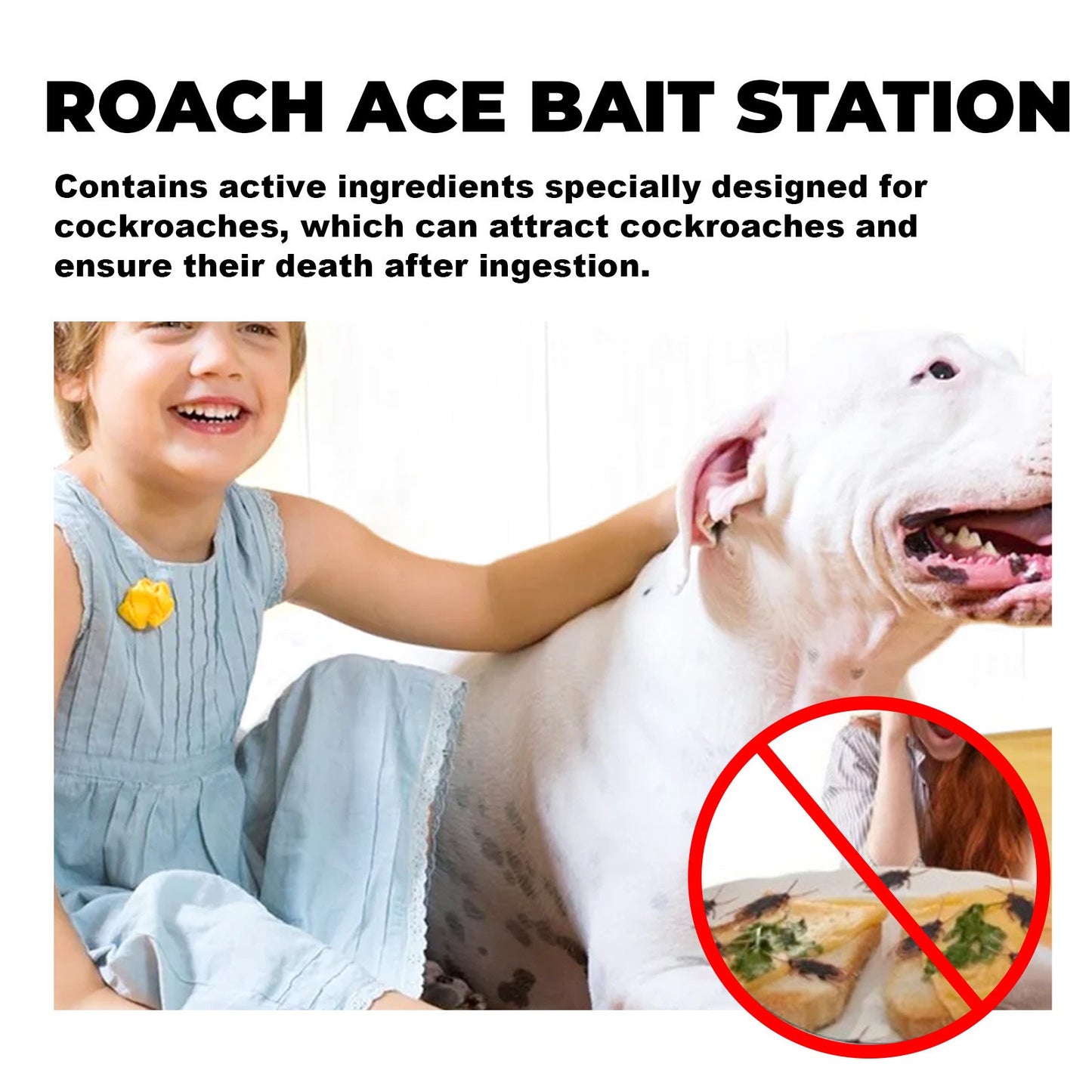 8pcs In 1box, Roach Killer Indoor Infestation, Bait Gel Traps