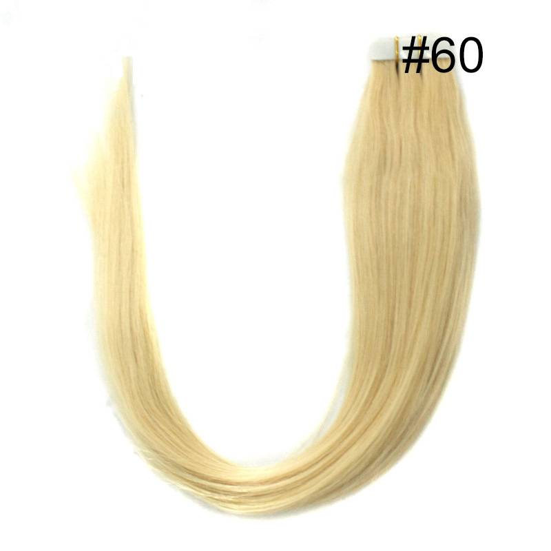 European and American Hair Extension Pack - 16 Inch Human Hair Wigs, Seamless, 20 Pieces