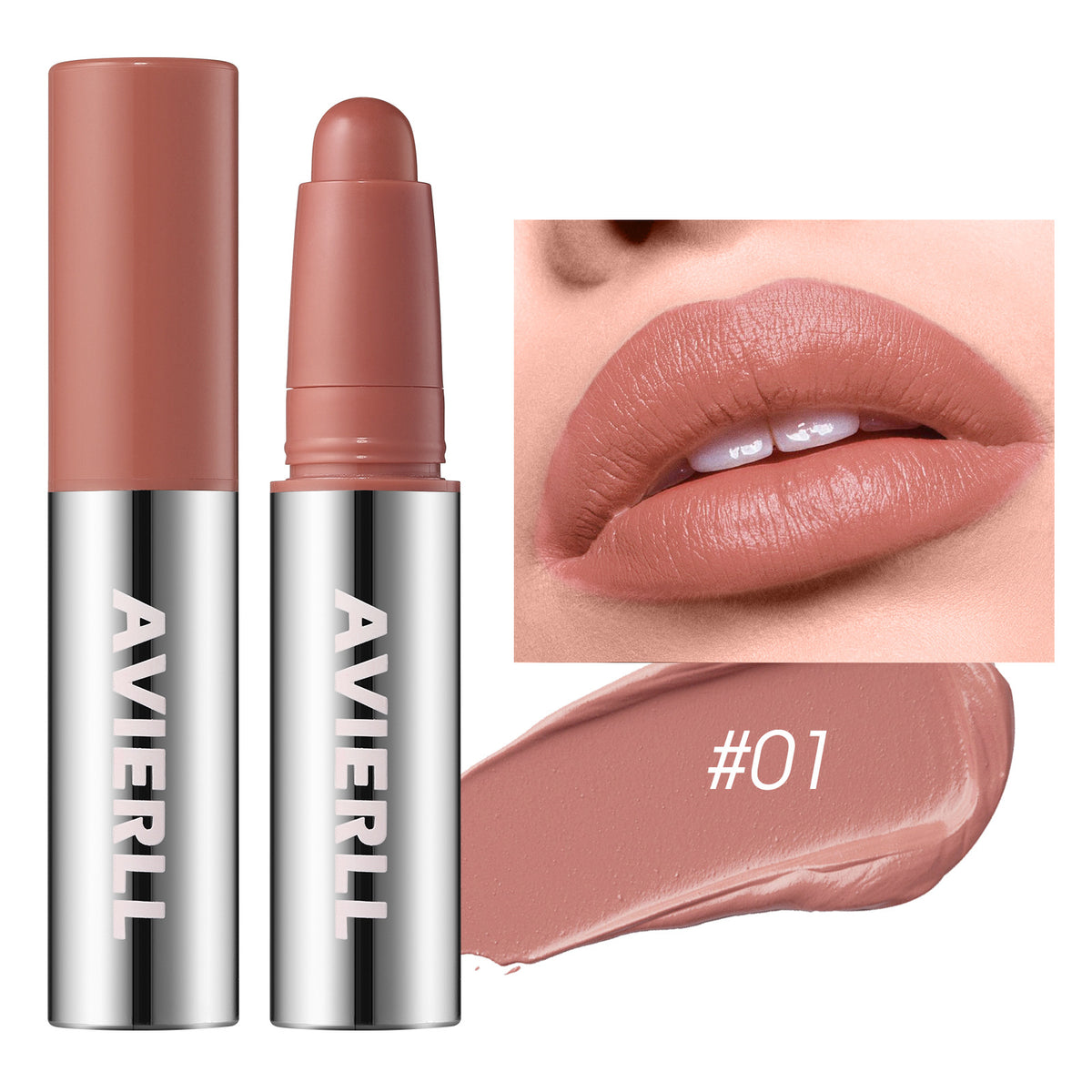 Long-Lasting Waterproof Matte Lipstick - Moisturizing Lip Color Set
