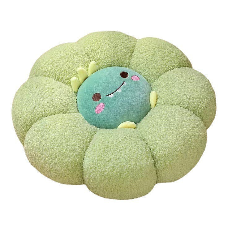 Cartoon Animal Cushion Plush Pillow for Office Bedroom Car Decor - 45x45cm