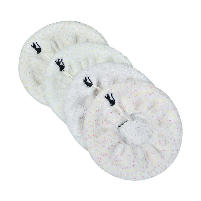 Universal Toilet Seat Cover for Bathroom Use - Winter & Autumn Fit, Slip-On Polyester