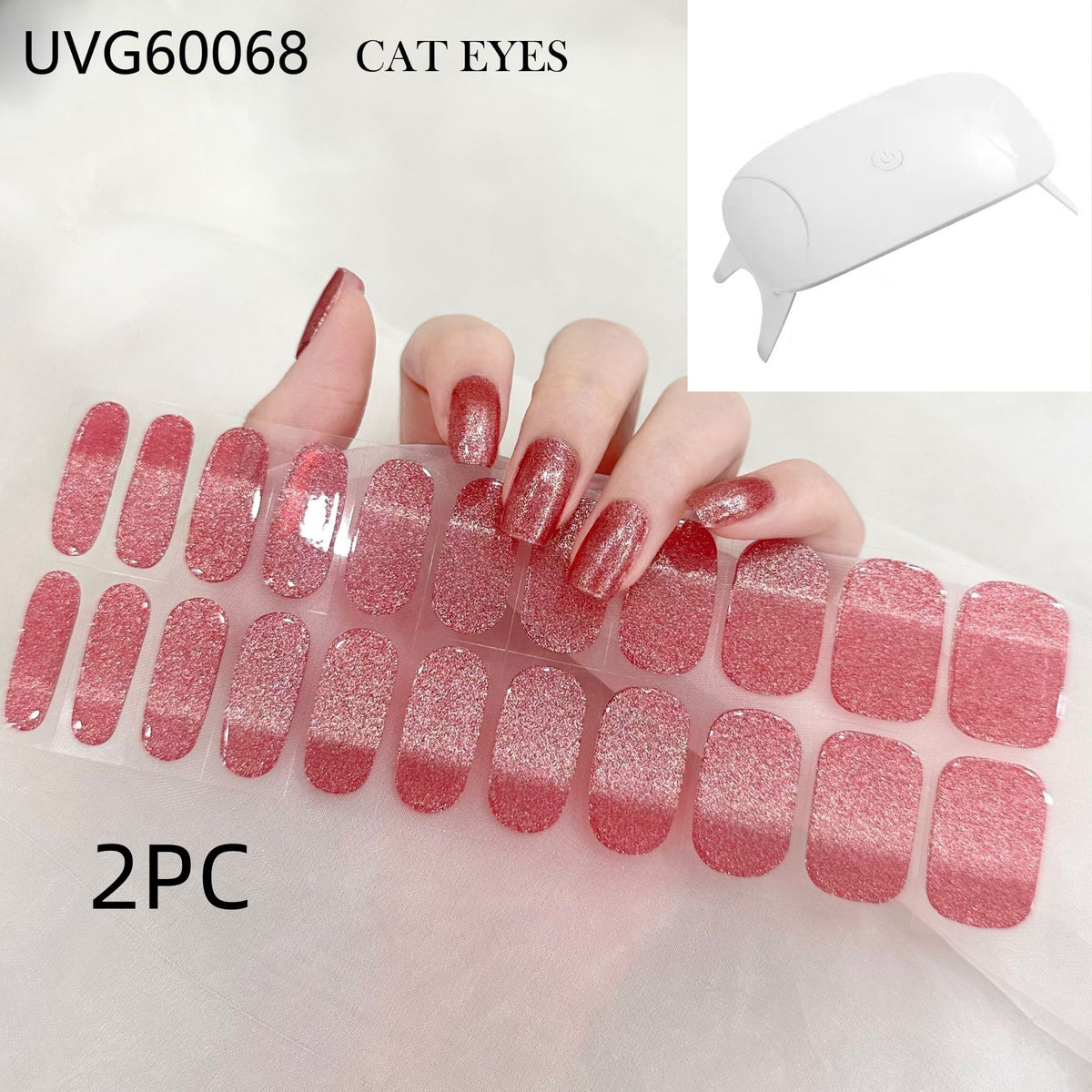 Mini UV Nail Lamp Curing Light for Nail Art Kit - Multiple Styles