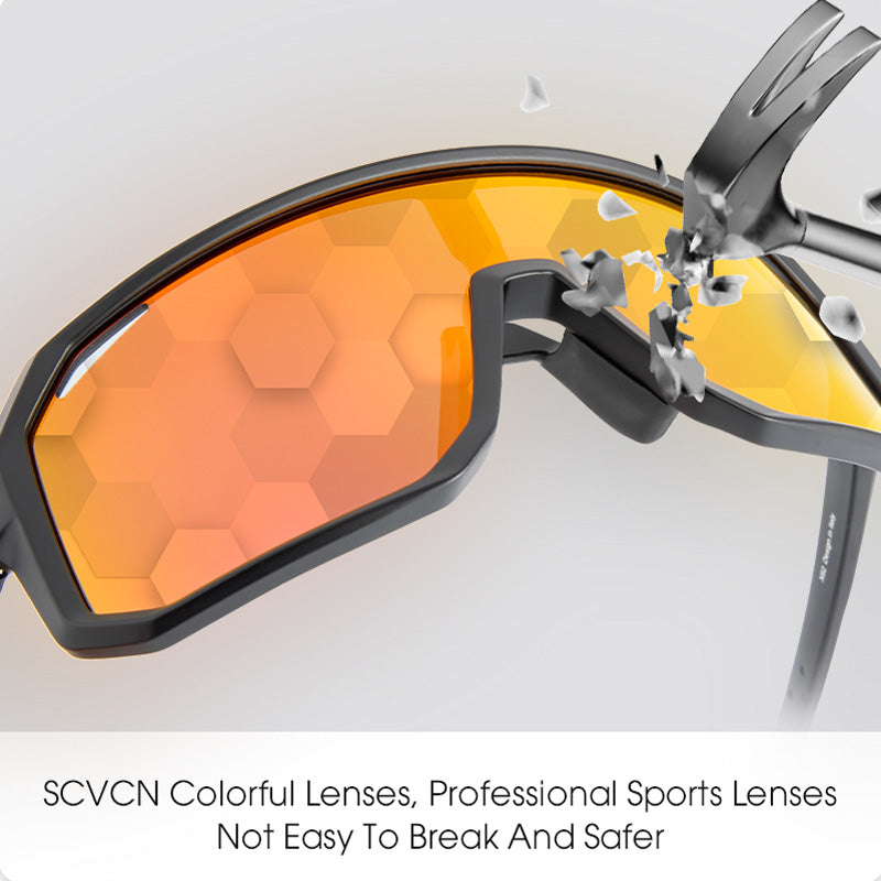 Cycling Glasses for Men & Women - UV400 Sports Sunglasses