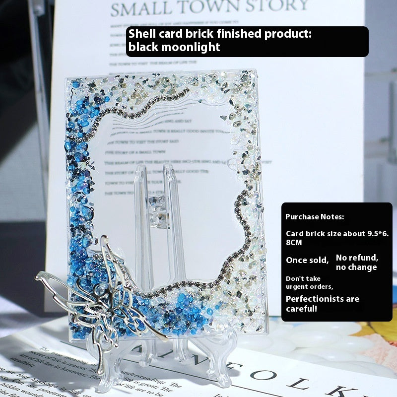Protective Shell Card Case for DIY Ornament Accessories