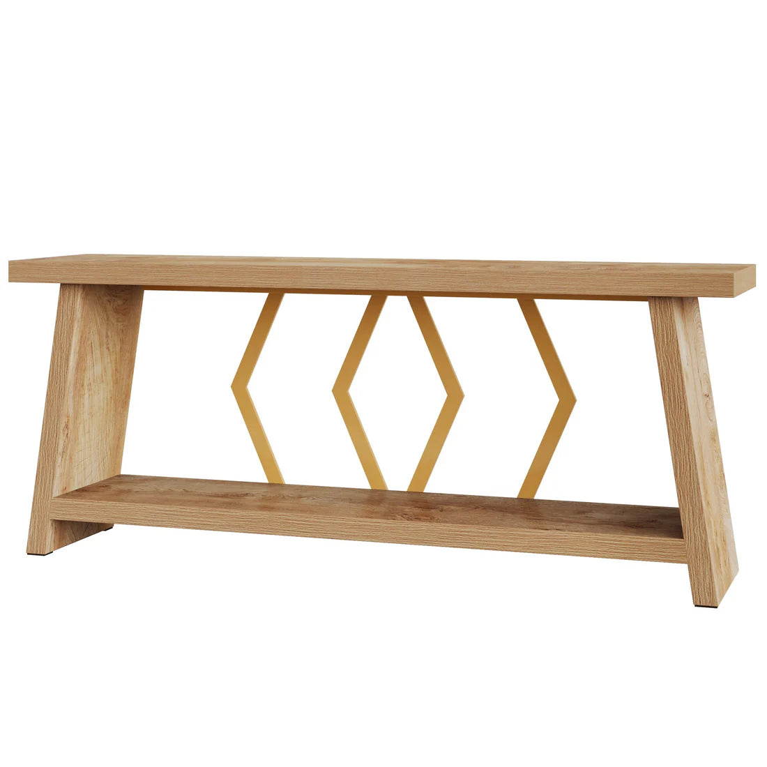 Sofa Console Table - 70.86 Inch Storage Entryway Table