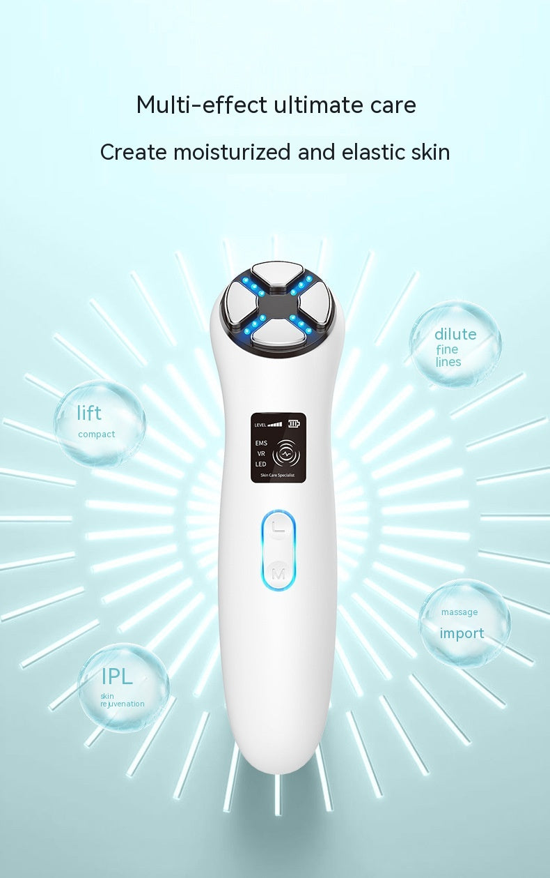 Micro-Current RF IPL Skin Care Device for Face Lifting and Rejuvenation