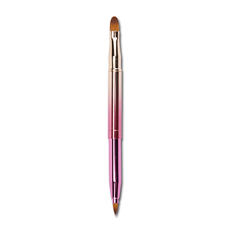 Multifunctional Eye Shadow and Lip Glaze Brush Beauty Tool - Cosmetic Makeup Applicator