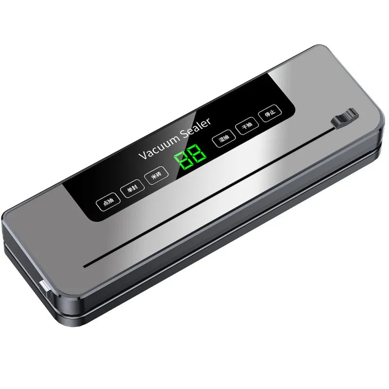 Automatic Vacuum Sealer Machine for Food Preservation - Dry & Wet Use, 50 Bags Included