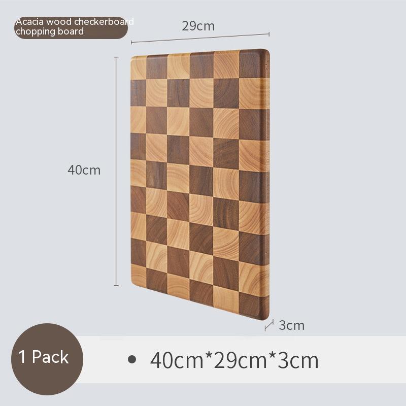 Acacia Wooden Chopping Board with Mango Finish - Multiple Sizes & Shapes