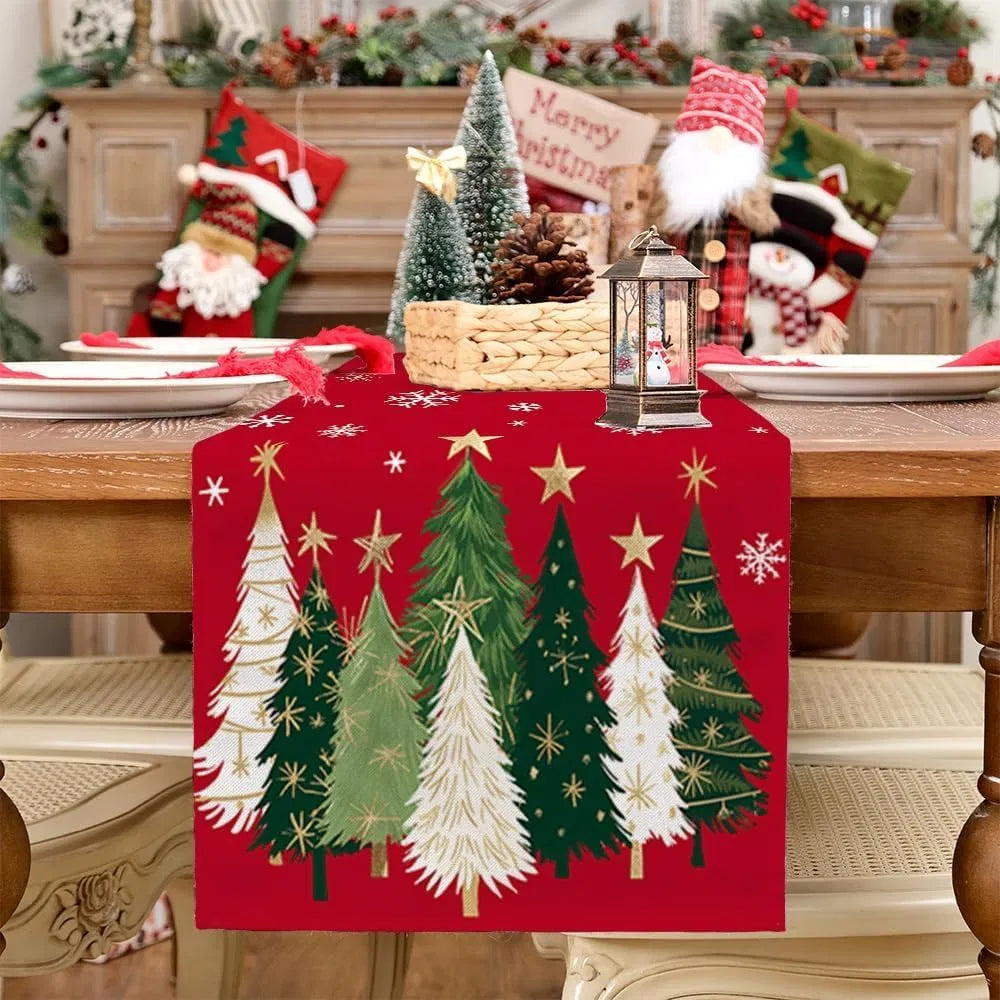 Christmas Table Runner 13x72 Inch - Festive Holiday Decor
