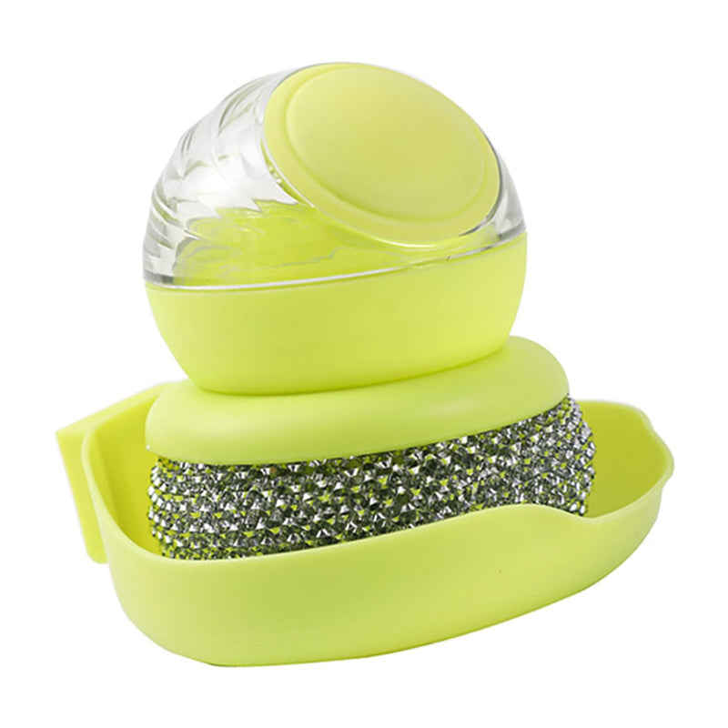 Stainless Steel Scrubber Brush for Pots and Pans - 2 Sets