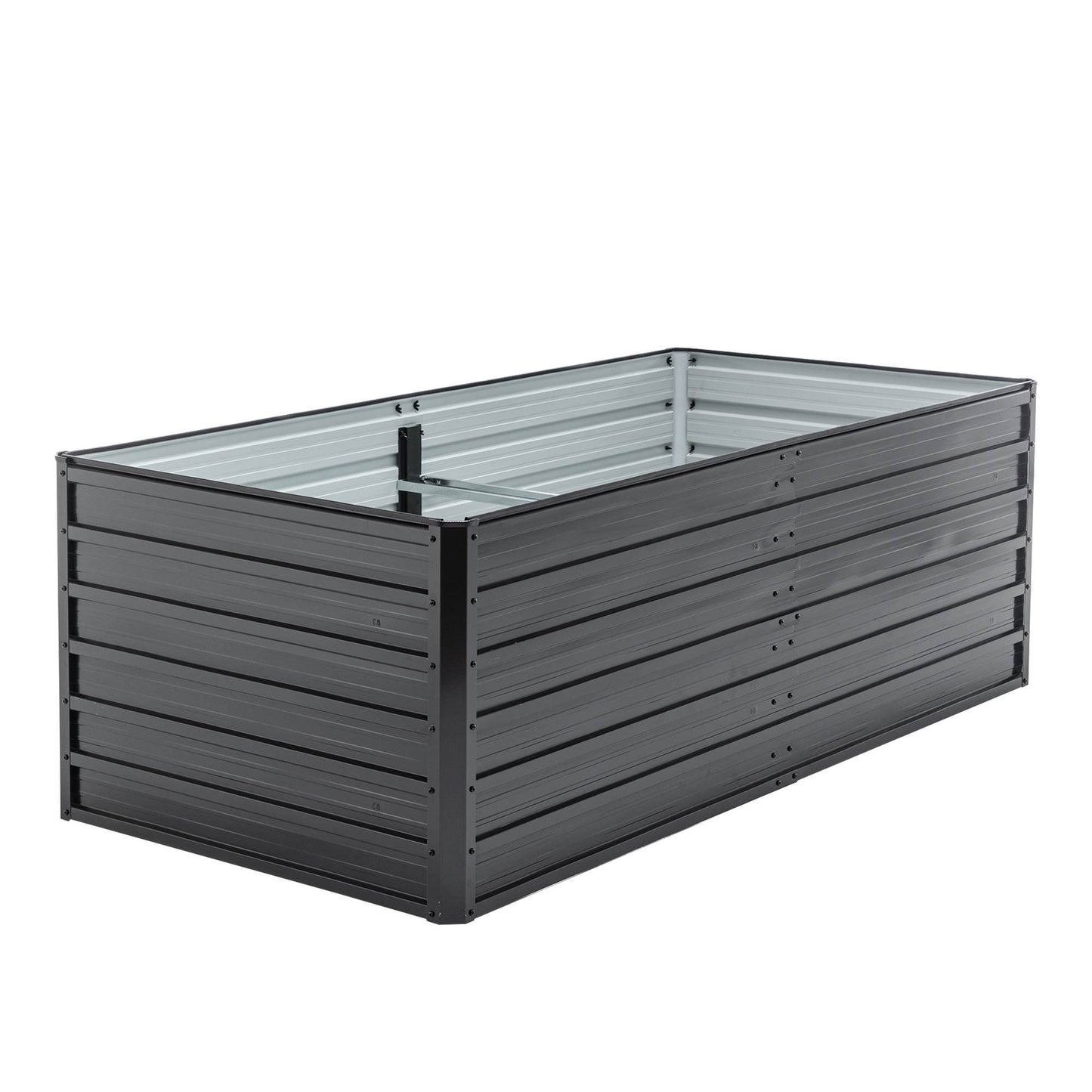 Galvanized Raised Garden Bed Kit for Vegetables Herbs and Fruits - Outdoor Planter