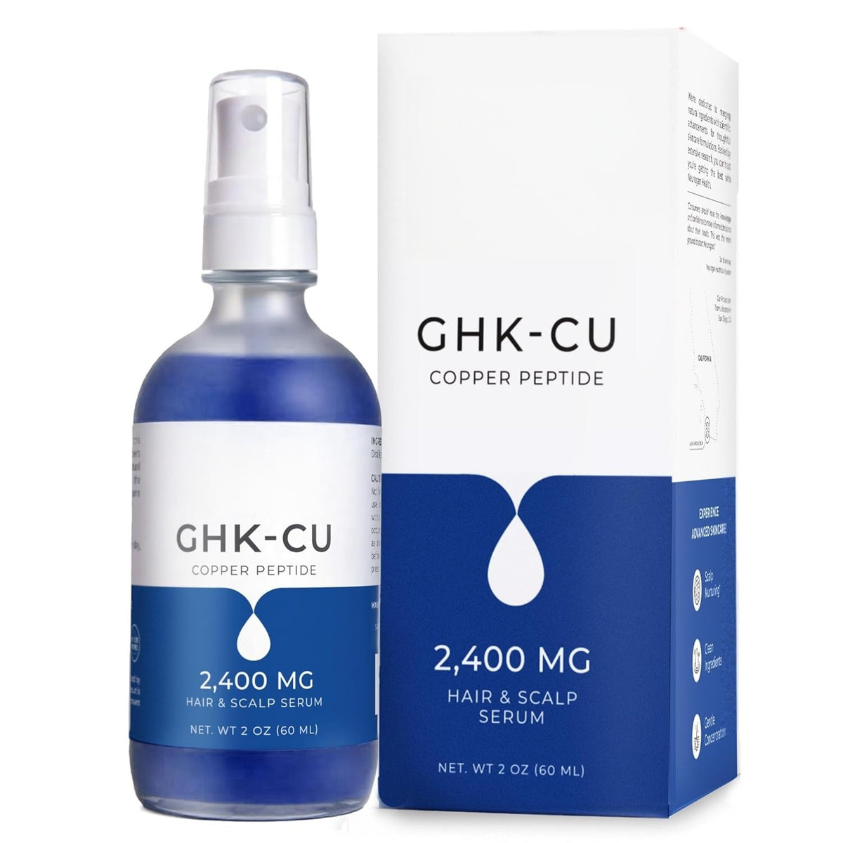 Copper Peptide Hair Scalp Care Serum - 60ml