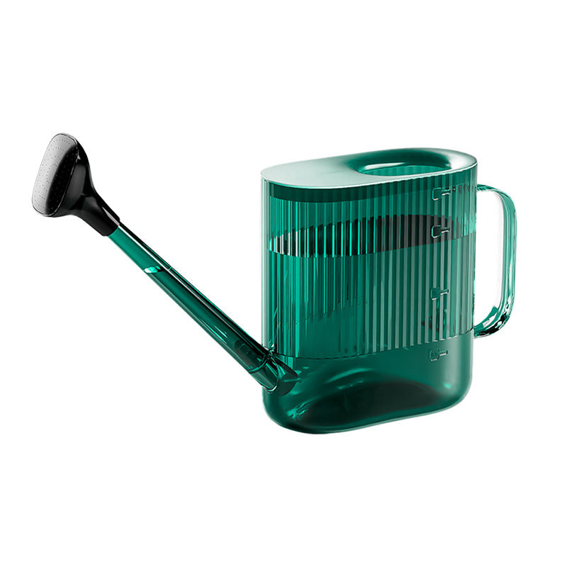 Light 1.8L Garden Watering Can for Flowers and Plants - Green & Gray