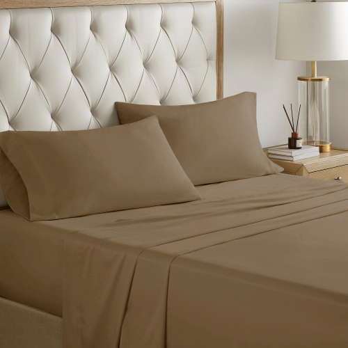 12-Piece Comforter Set with Cotton Bed Sheets - Black Queen
