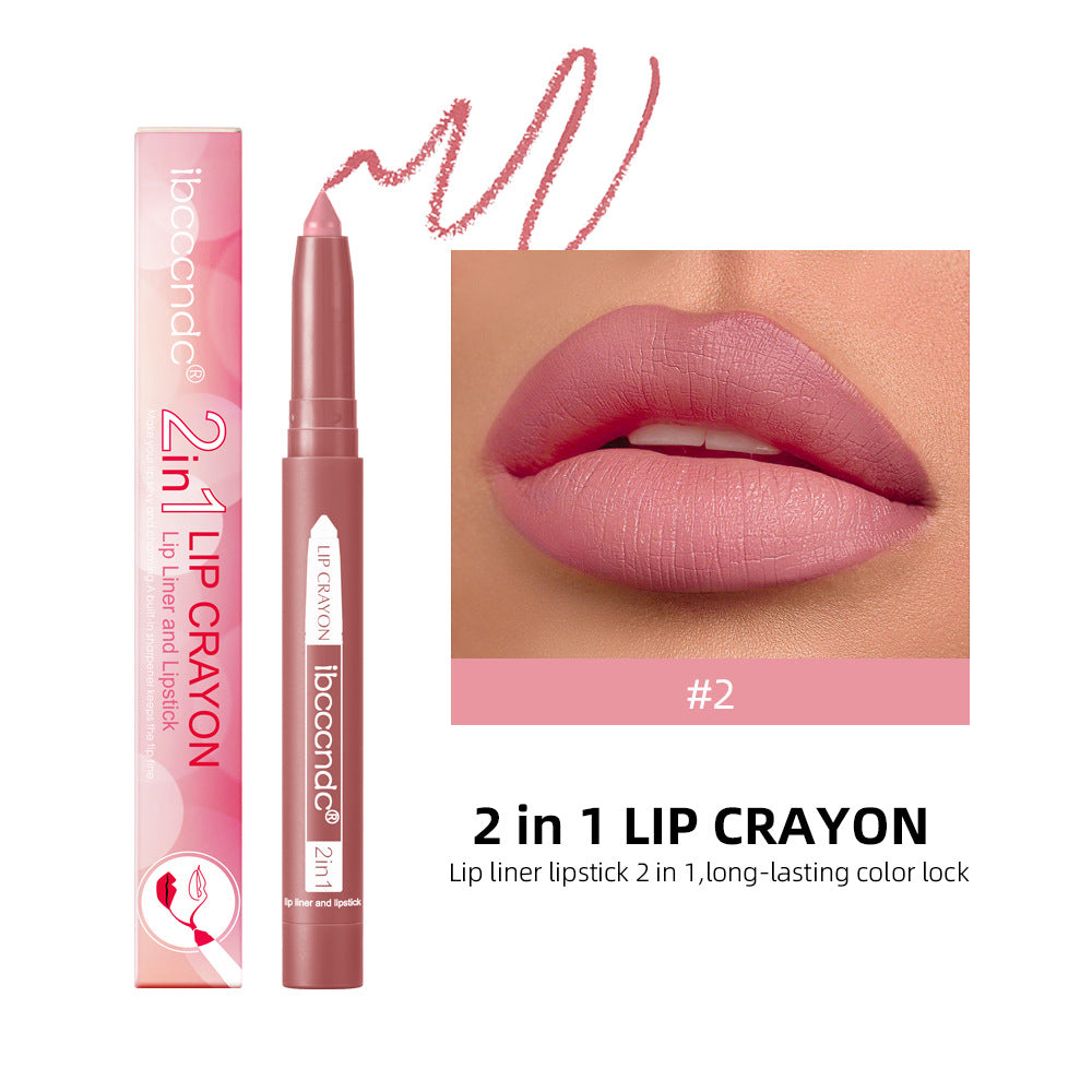 Long Lasting Waterproof Lip Liner - Matte, Moisturizing, 1G
