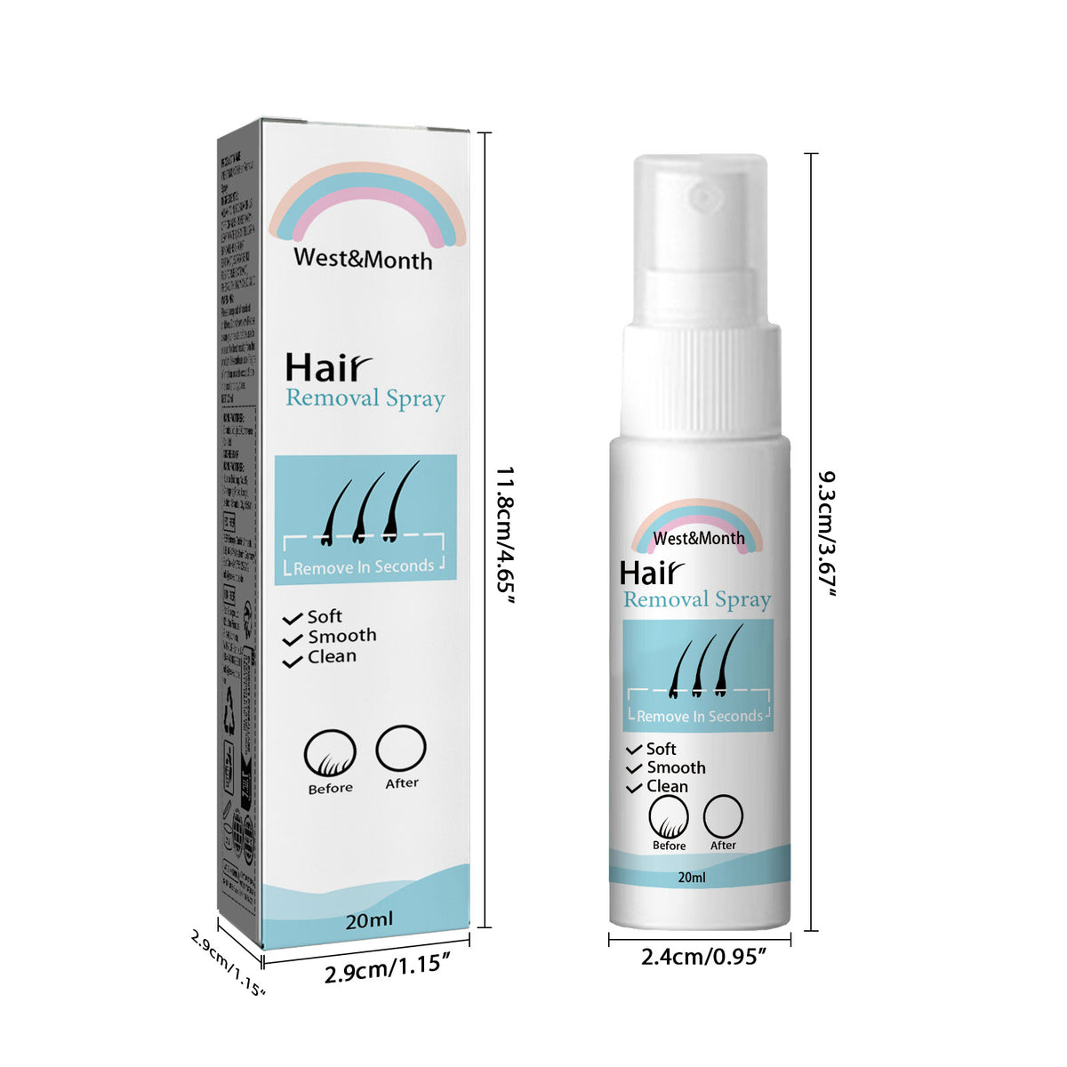 Hair Removal Spray 20ml