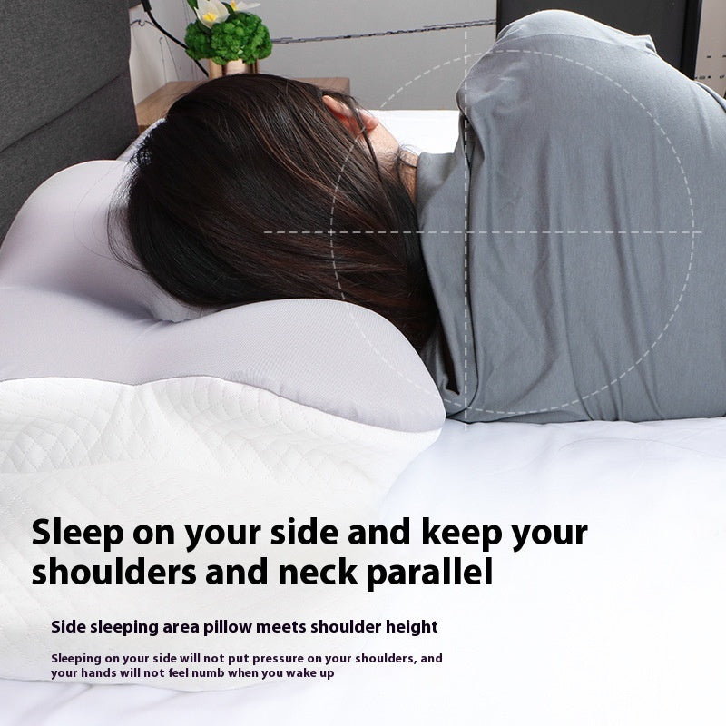 Memory Foam Pillow for Improved Sleep Neck Support Adult Bed Pillow