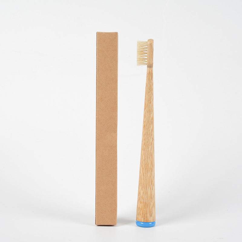Eco-Friendly Bamboo Toothbrush with Pig & Horse Hair - Degradable & Soft