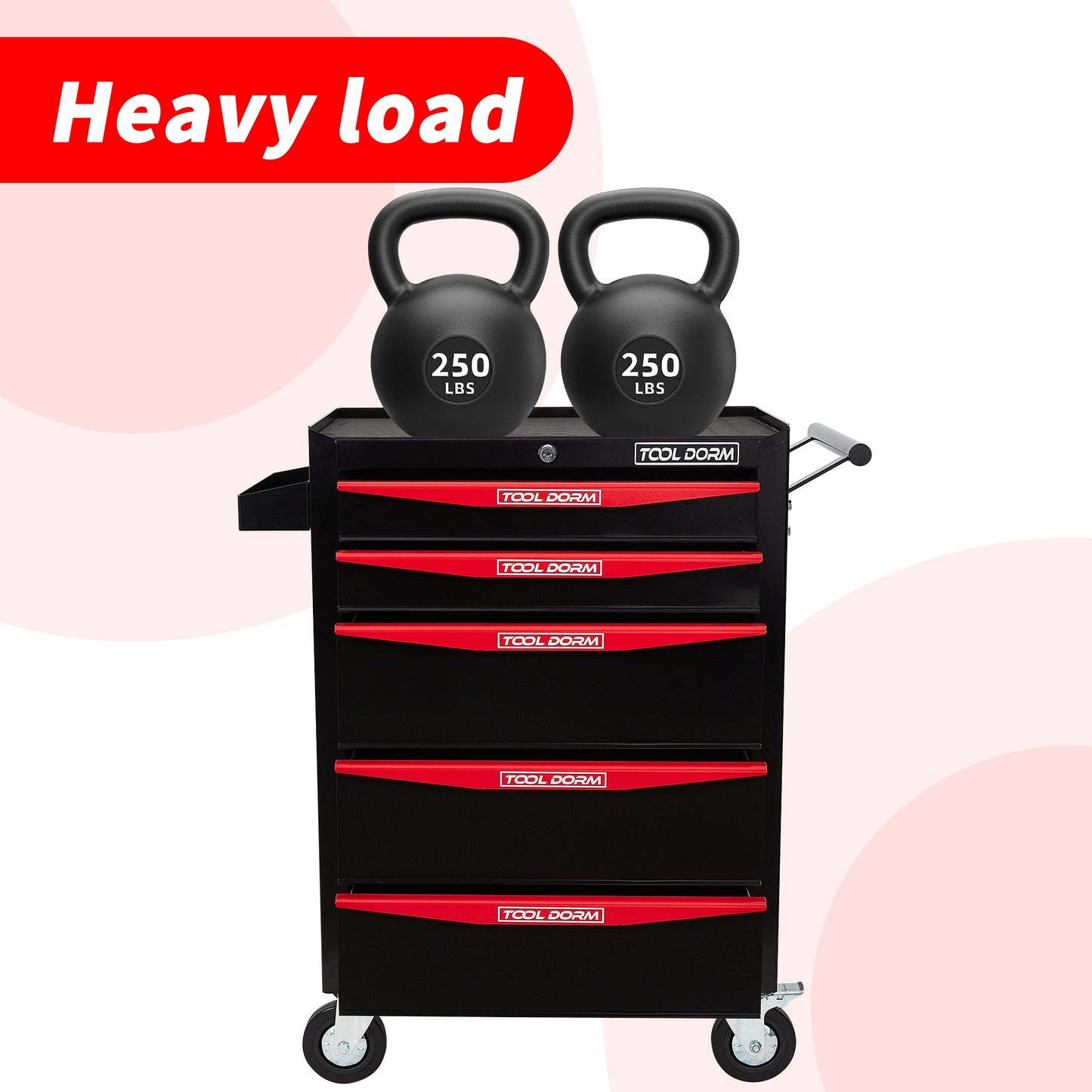 Tool Cabinet 21inch With Wheel And Drawers