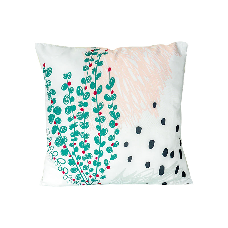 Geometric Decorative Pillowcase Set - Cotton & Polyester Cushion Cover for Living Room