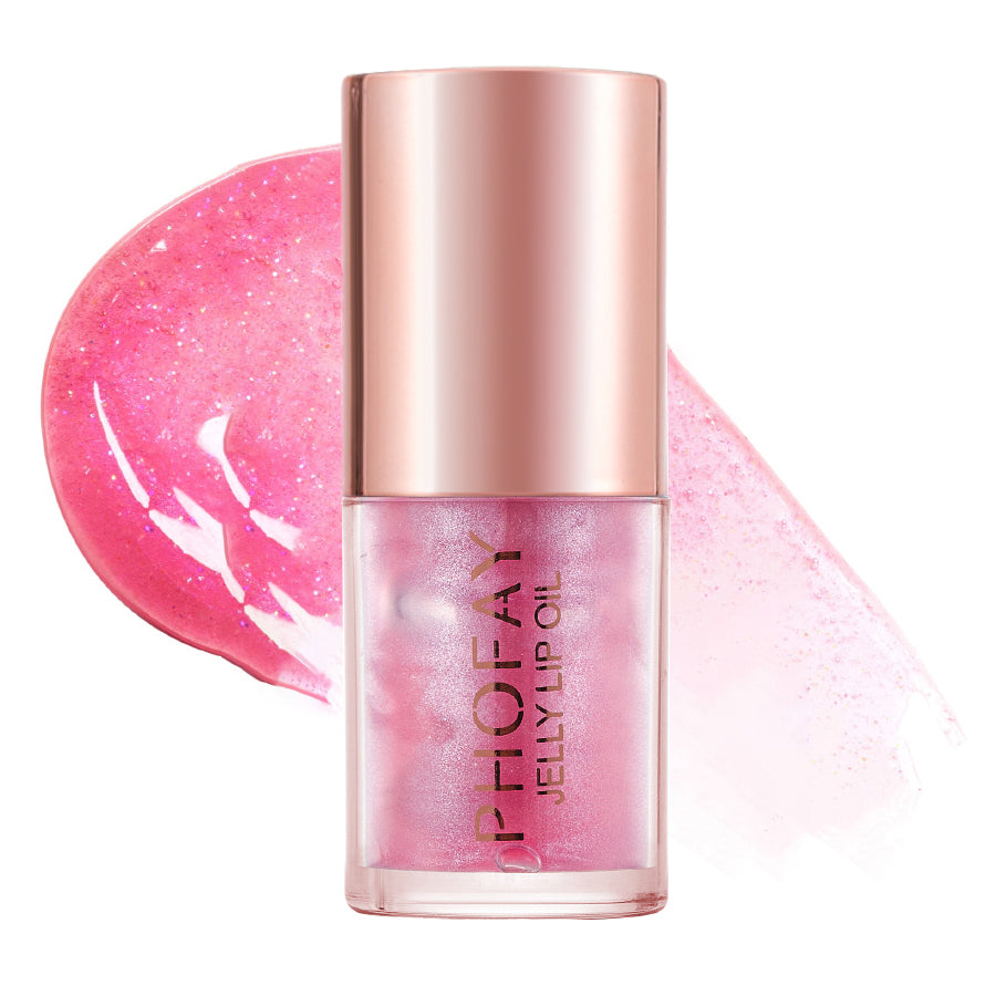 Ultra-Moisturizing Jelly Lip Oil - Non-Sticky Hydrating Lip Gloss