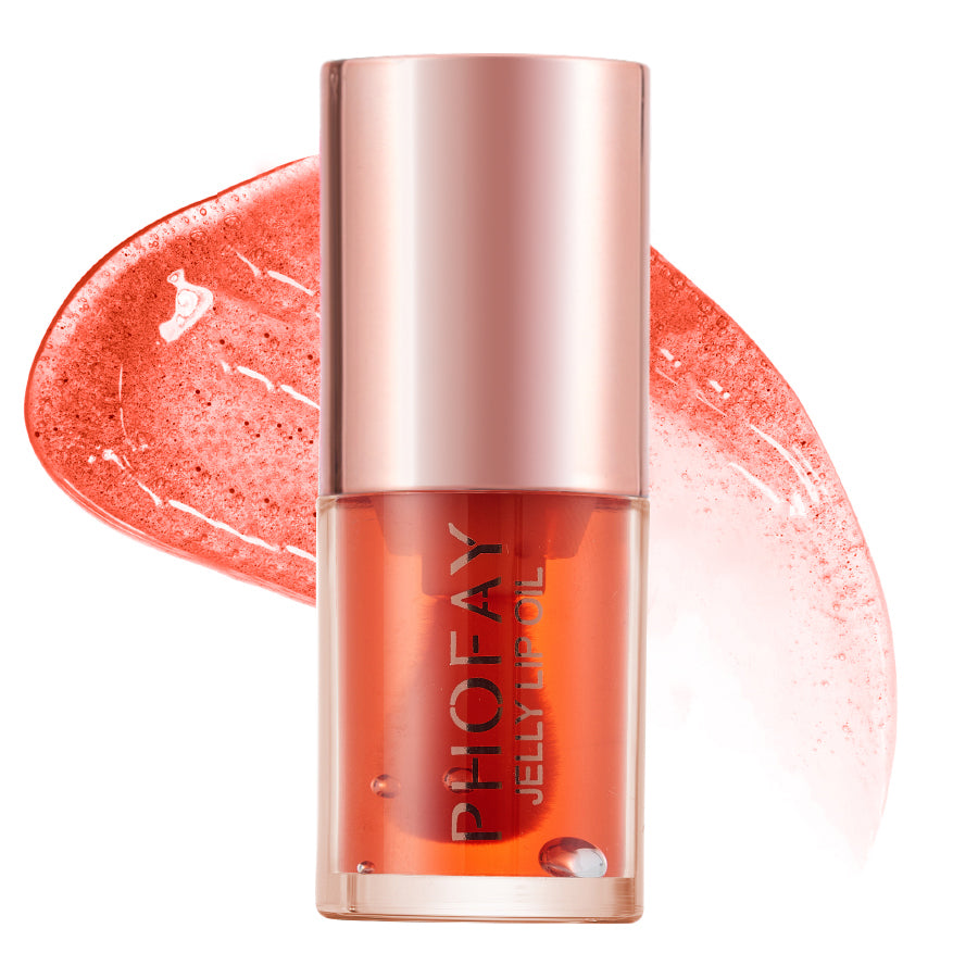 Ultra-Moisturizing Jelly Lip Oil - Non-Sticky Hydrating Lip Gloss