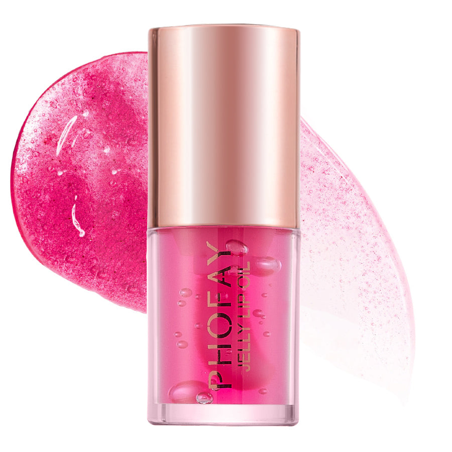 Ultra-Moisturizing Jelly Lip Oil - Non-Sticky Hydrating Lip Gloss