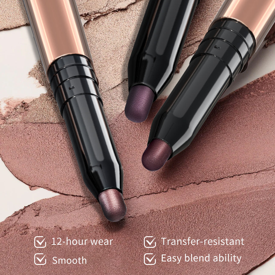 Waterproof Eyeshadow Stick - Long-Lasting Cream Eyeshadow Pen