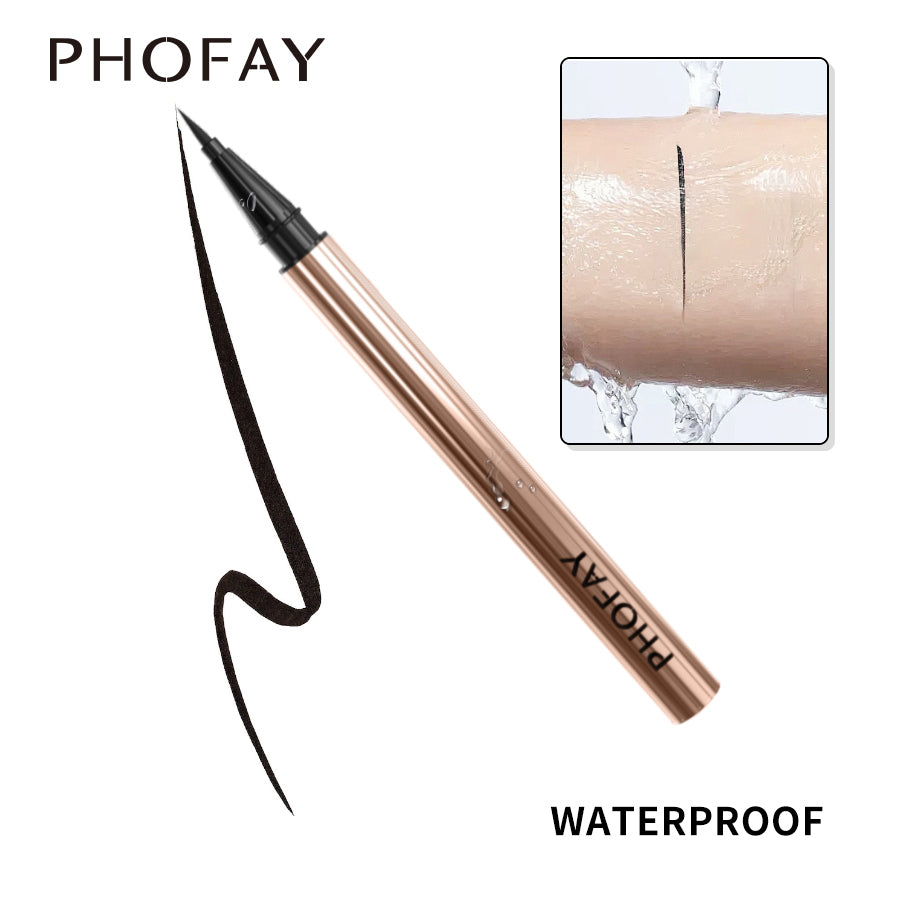 Waterproof Liquid Eyeliner - Long-Lasting Precision Eye Makeup