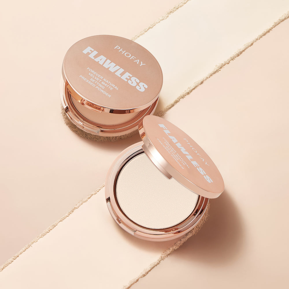 Matte Pressed Setting Powder - Oil Control Face Makeup