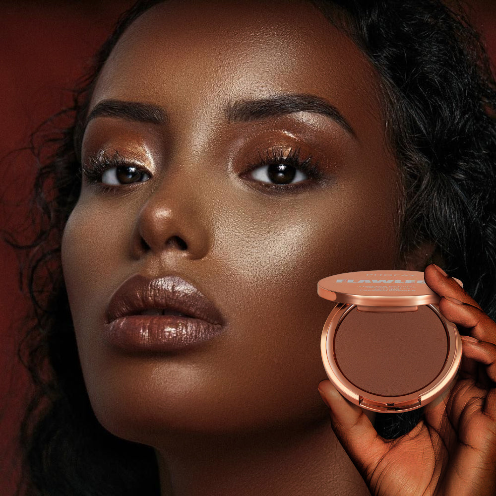 Matte Pressed Setting Powder - Oil Control Face Makeup