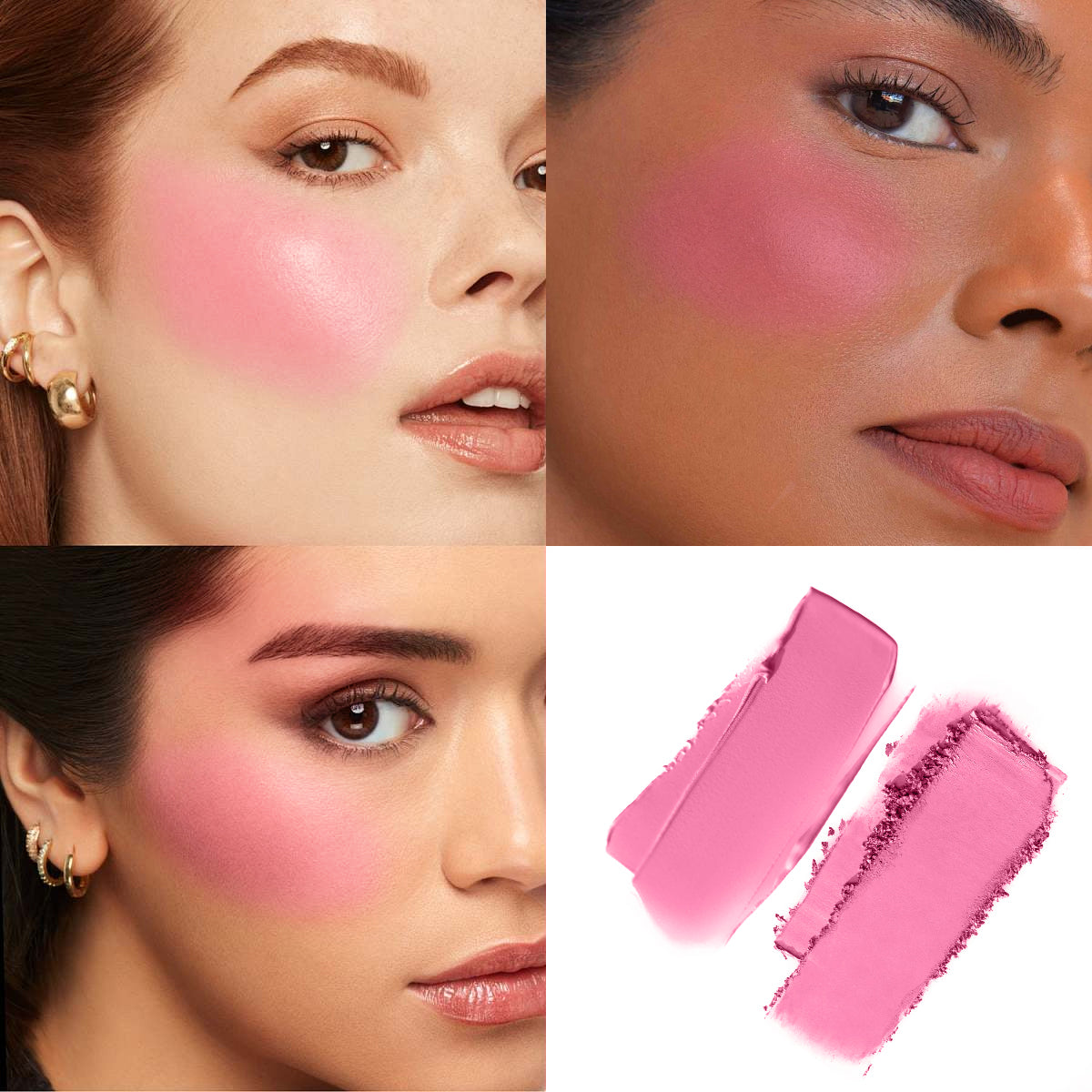 Cream and Powder Blush Duo - Weightless Face Makeup Palette