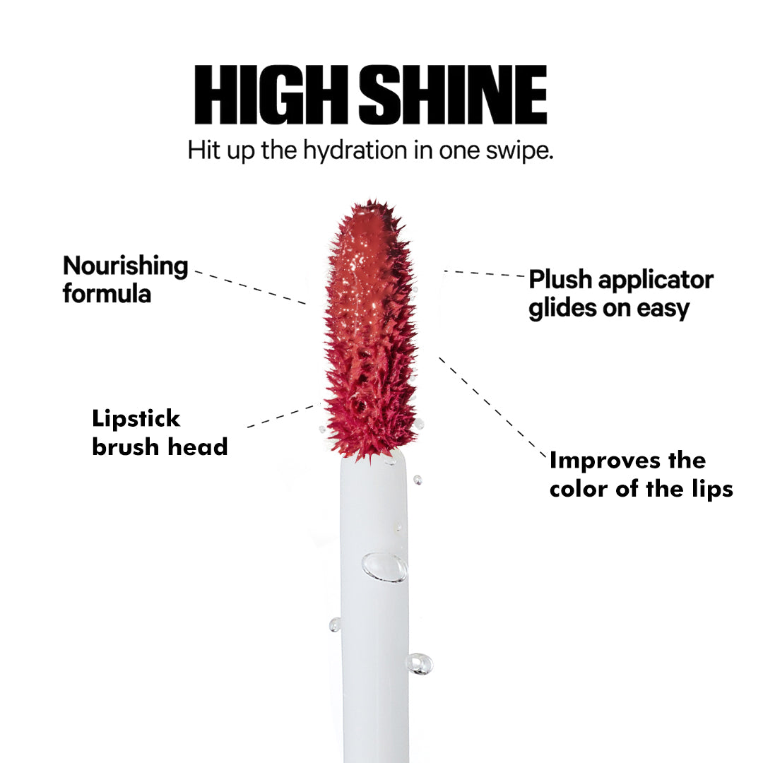 Ultra-Glossy High-Shine Lip Gloss - 6ml Moisturizing Formula