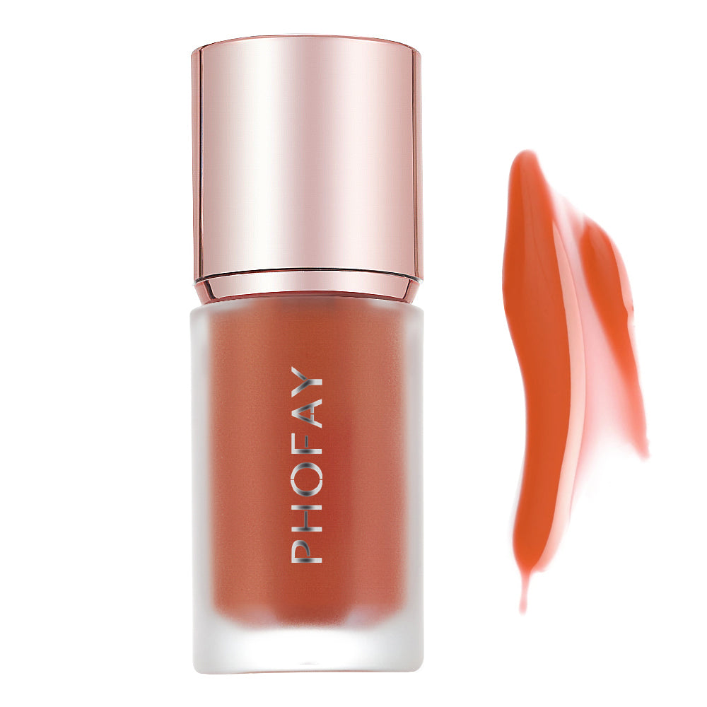 Matte Mousse Liquid Blush - Long-Lasting Blendable Cheek Color