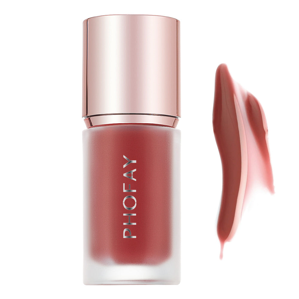 Matte Mousse Liquid Blush - Long-Lasting Blendable Cheek Color