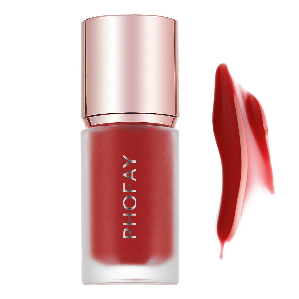 Matte Mousse Liquid Blush - Long-Lasting Blendable Cheek Color