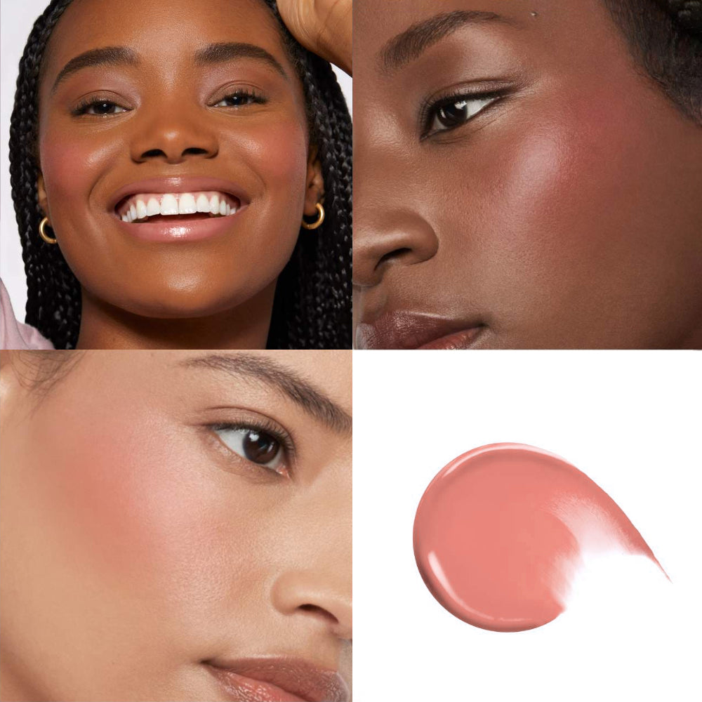 Matte Mousse Liquid Blush - Long-Lasting Blendable Cheek Color