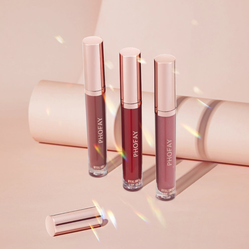 Moisturizing Hyaluronic Lip Gloss - Long-Lasting Smooth Lip Makeup