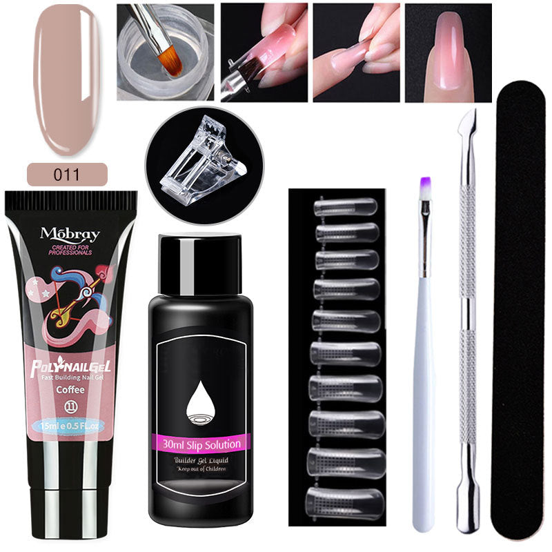 Nail Art Resin Extender Kit - 12 Colors