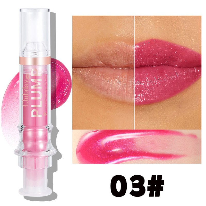 Moisturizing Lip Gloss Water Light Full Lips Syringe - Nourishing Makeup