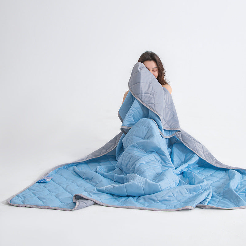 Summer Cooling Quilt - Breathable Air-Feel Bedding for Hot Weather