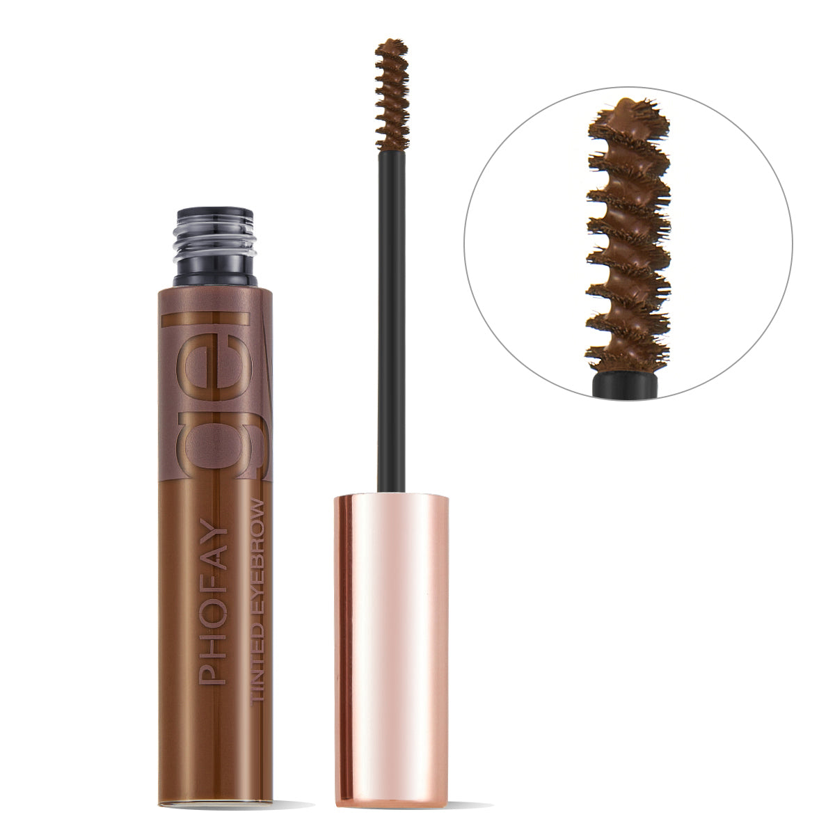 Long-Lasting Waterproof Tinted Eyebrow Gel - Natural Definition Makeup
