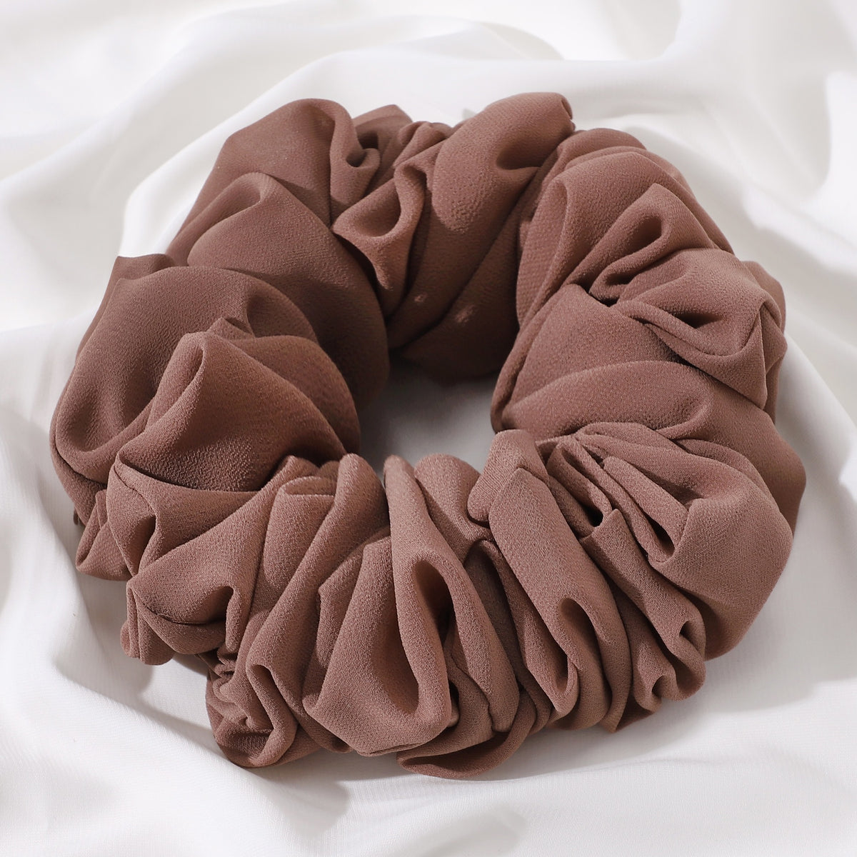 Pearl Chiffon Hair Tie Scrunchie - Multiple Colors